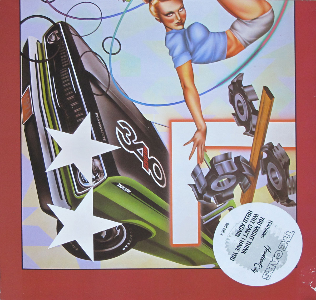 THE CARS Heartbeat City New Wave 80s PopRock 12" LP Vinyl Album Gallery vinylrecords
