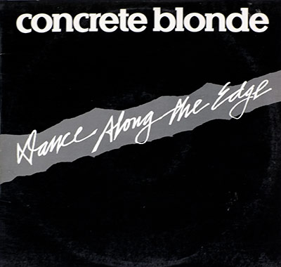 CONCRETE BLONDE - Dance Along The Edge album front cover vinyl record