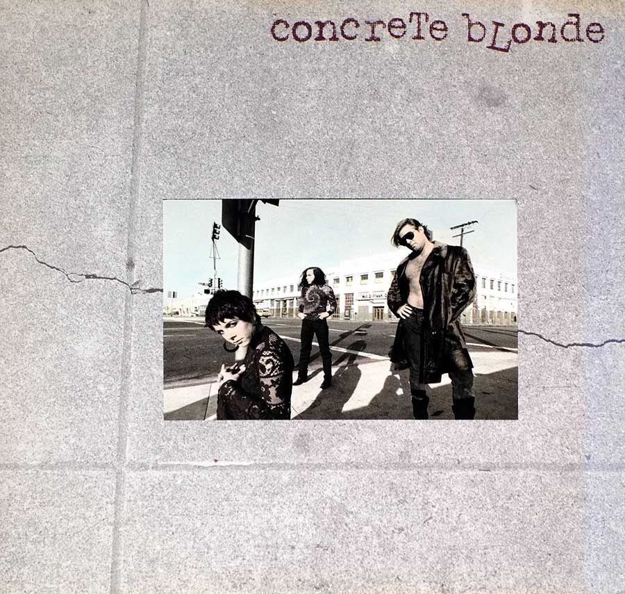 CONCRETE BLONDE - Self-Titled + Insert 12" LP VINYL ALBUM front cover https://vinyl-records.nl