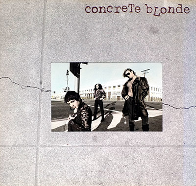 CONCRETE BLONDE - S/T Self-Titled album front cover vinyl record