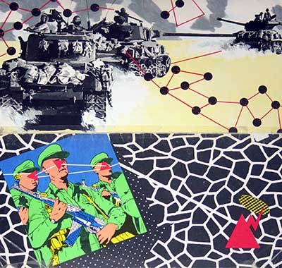 Thumbnail of ELVIS COSTELLO & THE ATTRACTIONS - Armed Forces 12" Vinyl LP Album
 album front cover