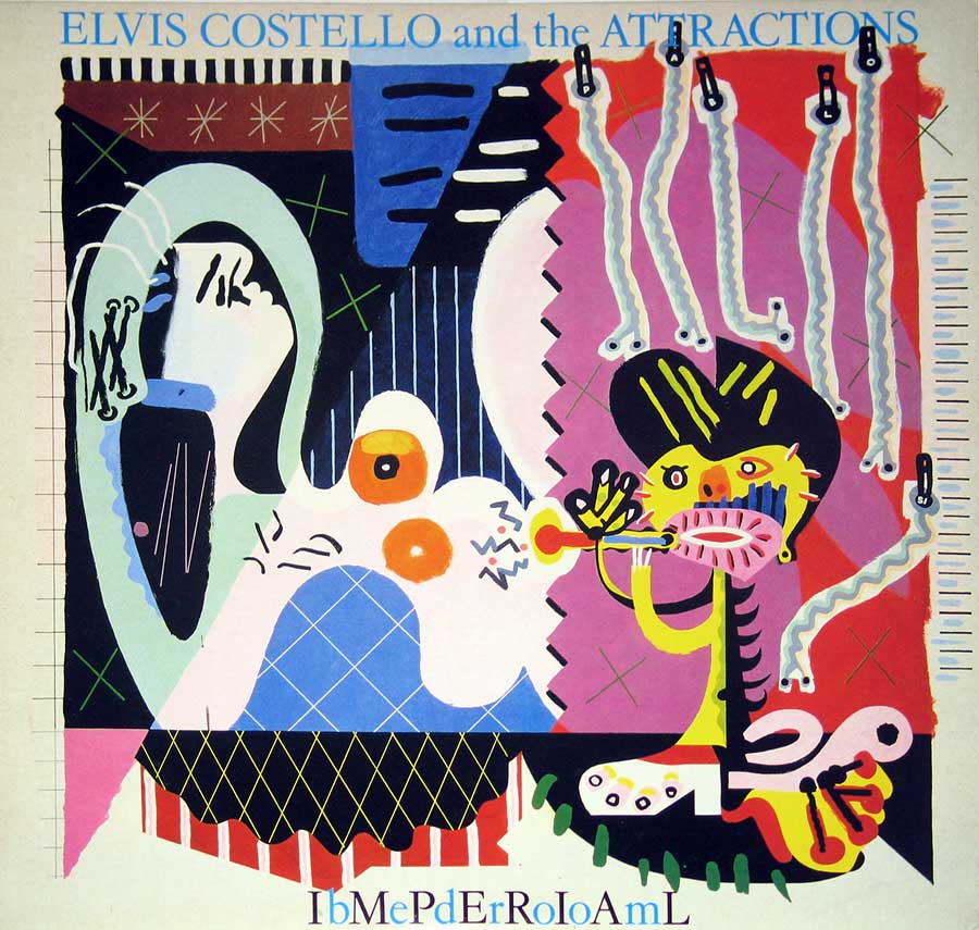 ELVIS COSTELLO & THE ATTRACTIONS - ibMePdErRoIoAmL (imperial Bedroom) 12" Vinyl LP Album album front cover