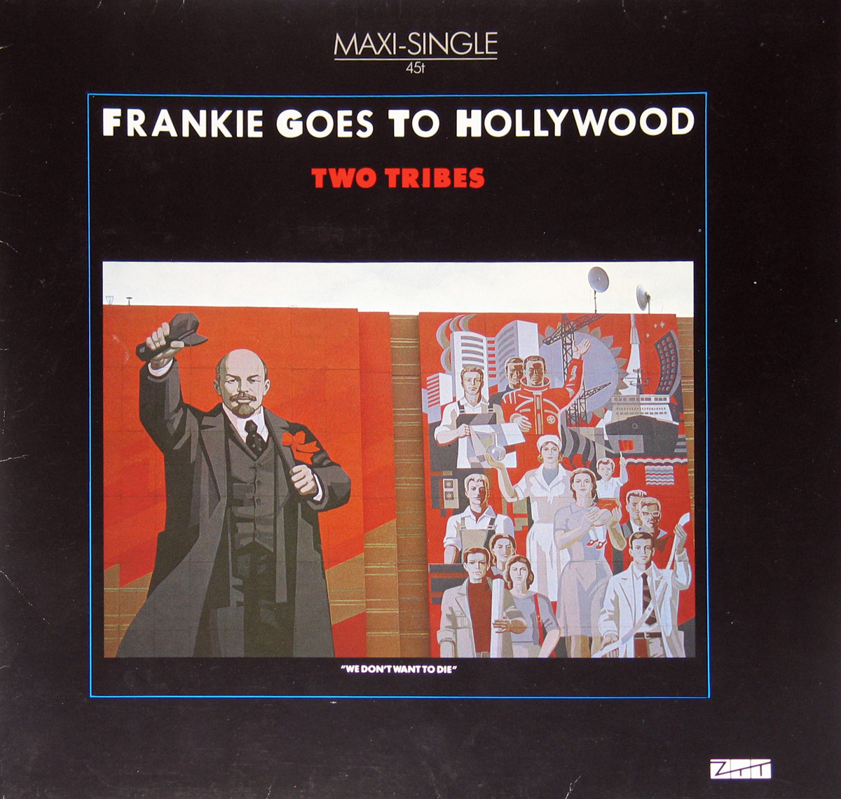 FGTH Frankie Goes To Hollywood - Two Tribes  album front cover vinyl record
