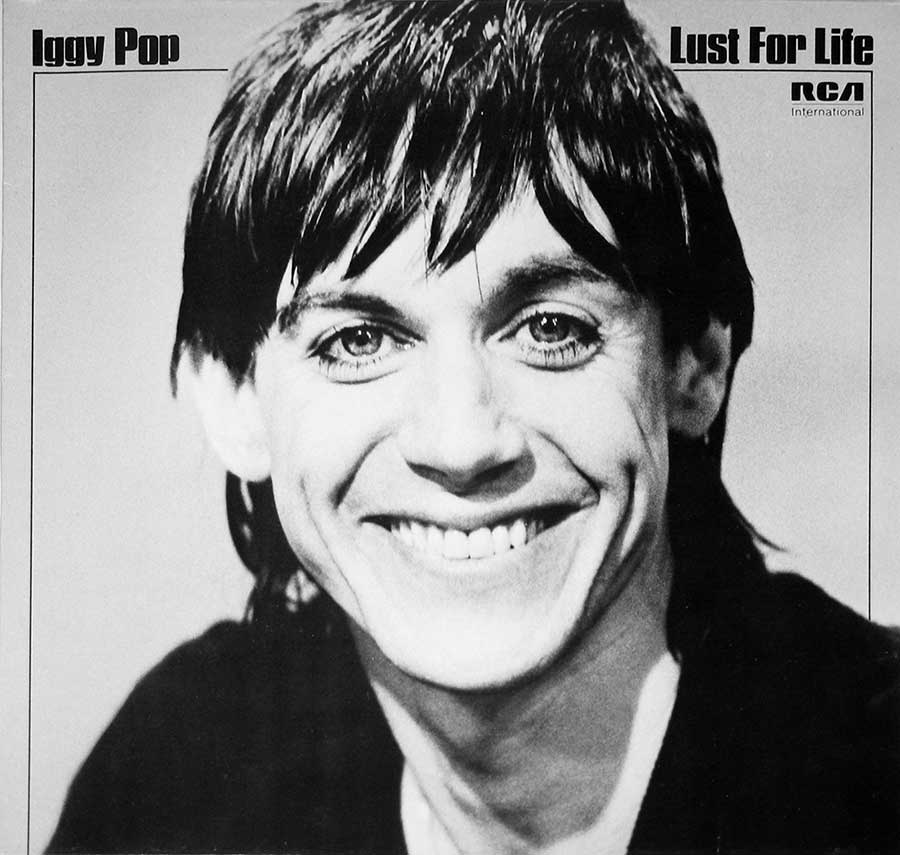 IGGY POP - Lust for Life 12" Vinyl LP Album album front cover