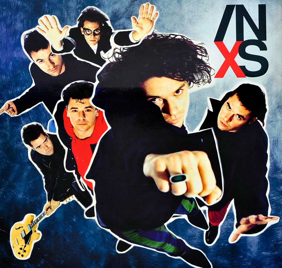 INXS - "X" Belgium Release 1990 12" LP VINYL Album front cover https://vinyl-records.nl