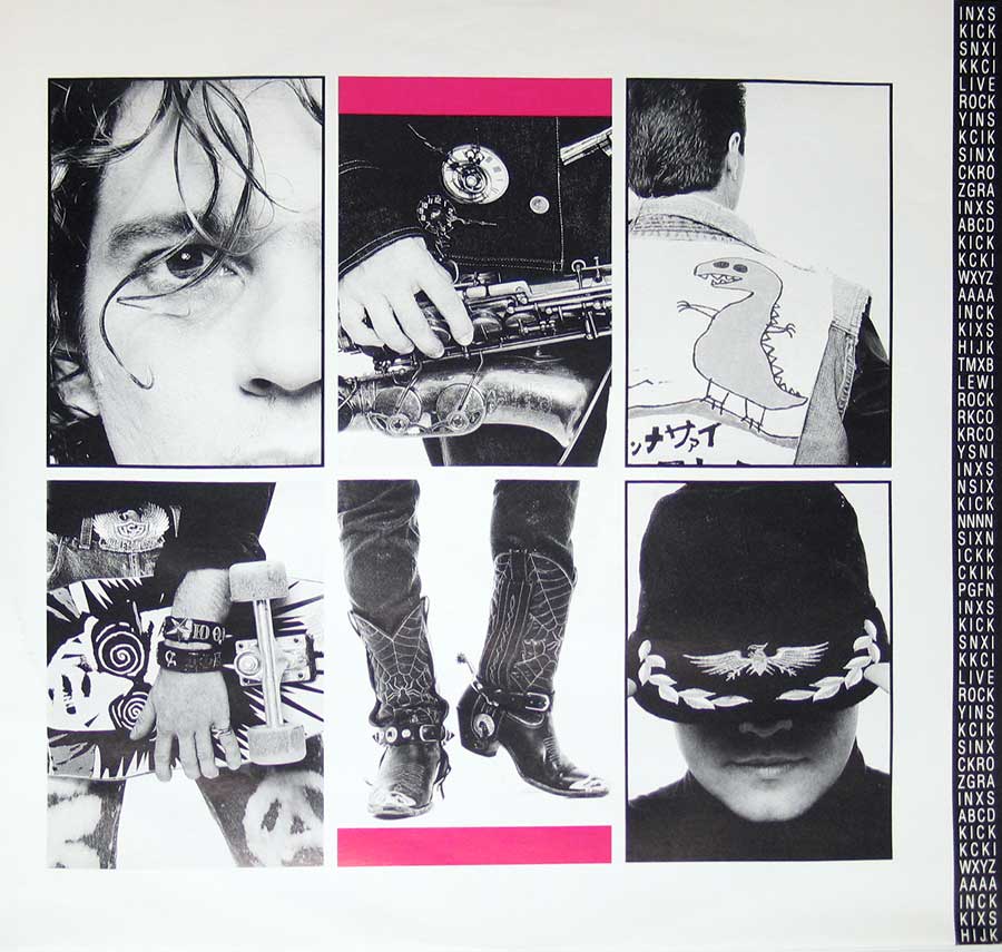 INXS - Kick 1980s Pop / New Wave 12" VINYL LP ALBUM custom inner sleeve