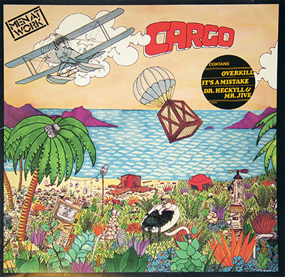 MEN AT WORK - Cargo album front cover vinyl LP album https://vinyl-records.nl
