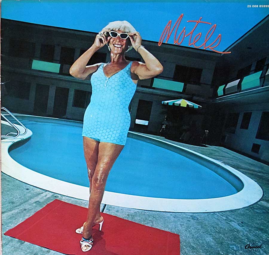 Front Cover Photo Of MOTELS - S/T Self-Titled