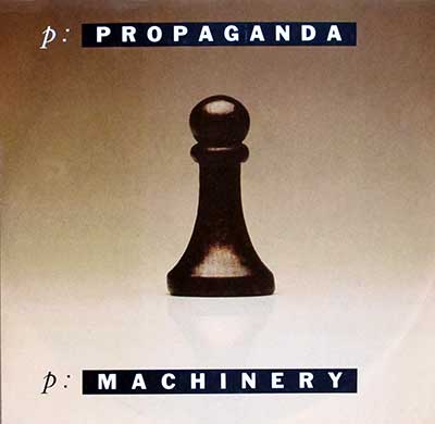 Thumbnail of PROPAGANDA - p:Machinery / Frozen Faces 7" Picture Sleeve Single Vinyl
 album front cover
