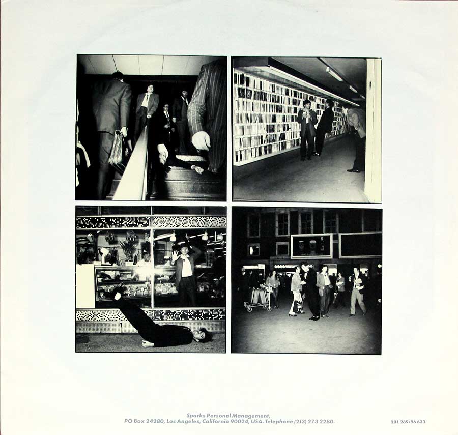 Photo One Of The Original Custom Inner Sleeve SPARKS - Terminal Jive 