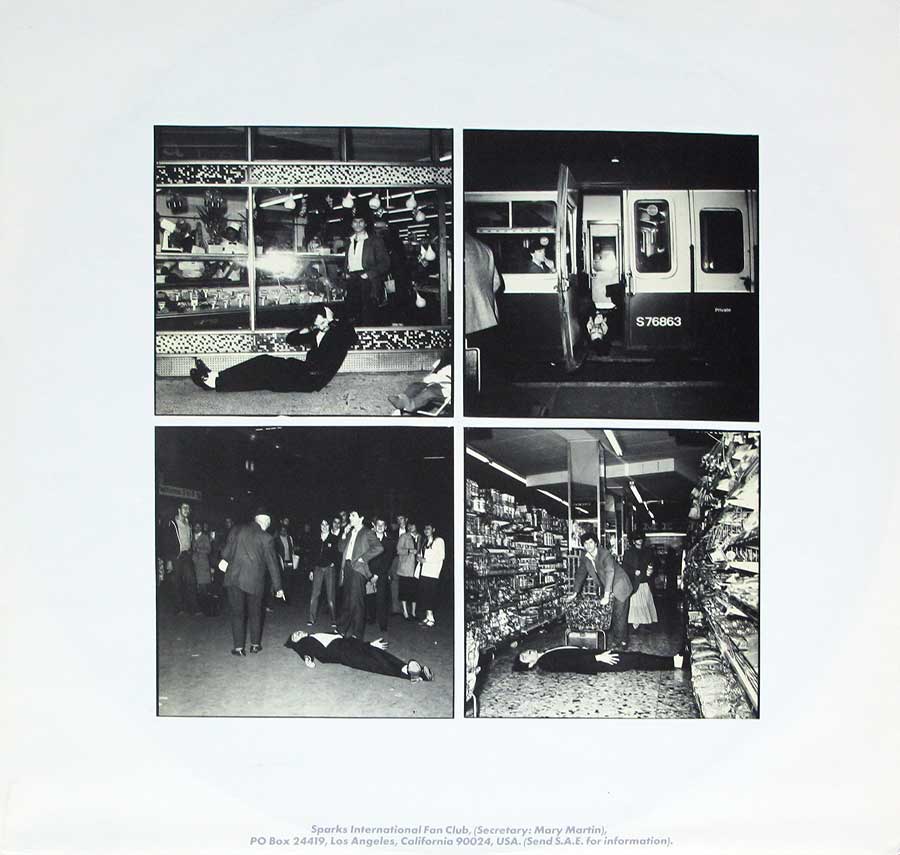 Photo Two of the original custom inner sleeve  SPARKS - Terminal Jive