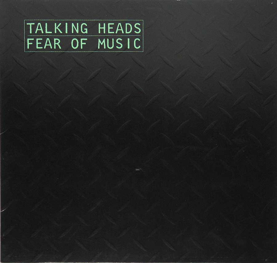 TALKING HEADS - Fear Of Music Germany Release 12" vinyl lp album album front cover