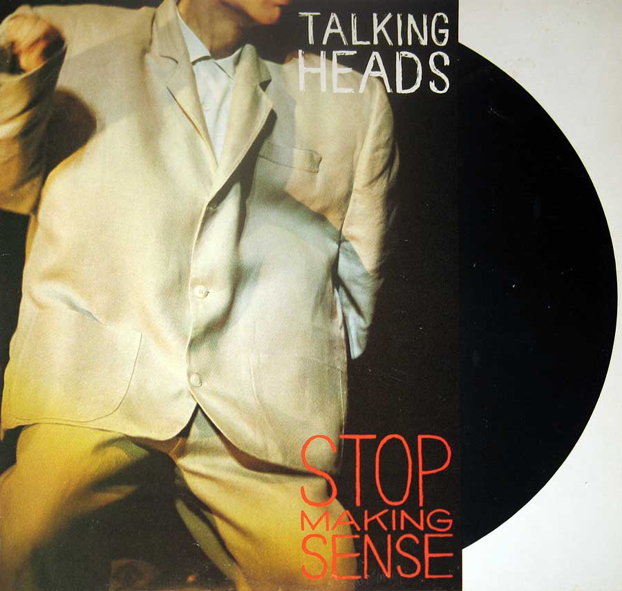TALKING HEADS - Stop Making Sense 12" VINYL LP ALBUM album front cover