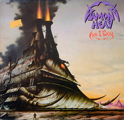 DIAMOND HEAD Am I Evil album front cover vinyl LP album https://vinyl-records.nl