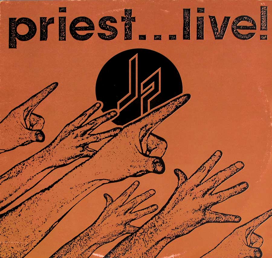 JUDAS PRIEST PRIEST LIVE! 2LP Gatefold Cover album front cover
