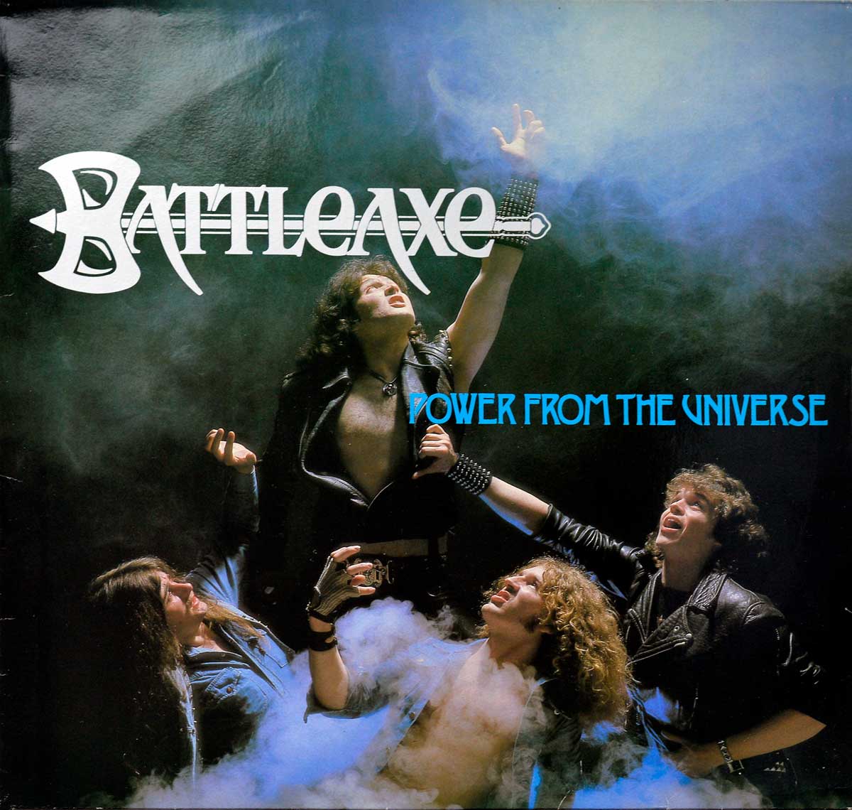 large album front cover photo of: BATTLEAXE POWER FROM THE UNIVERSE 