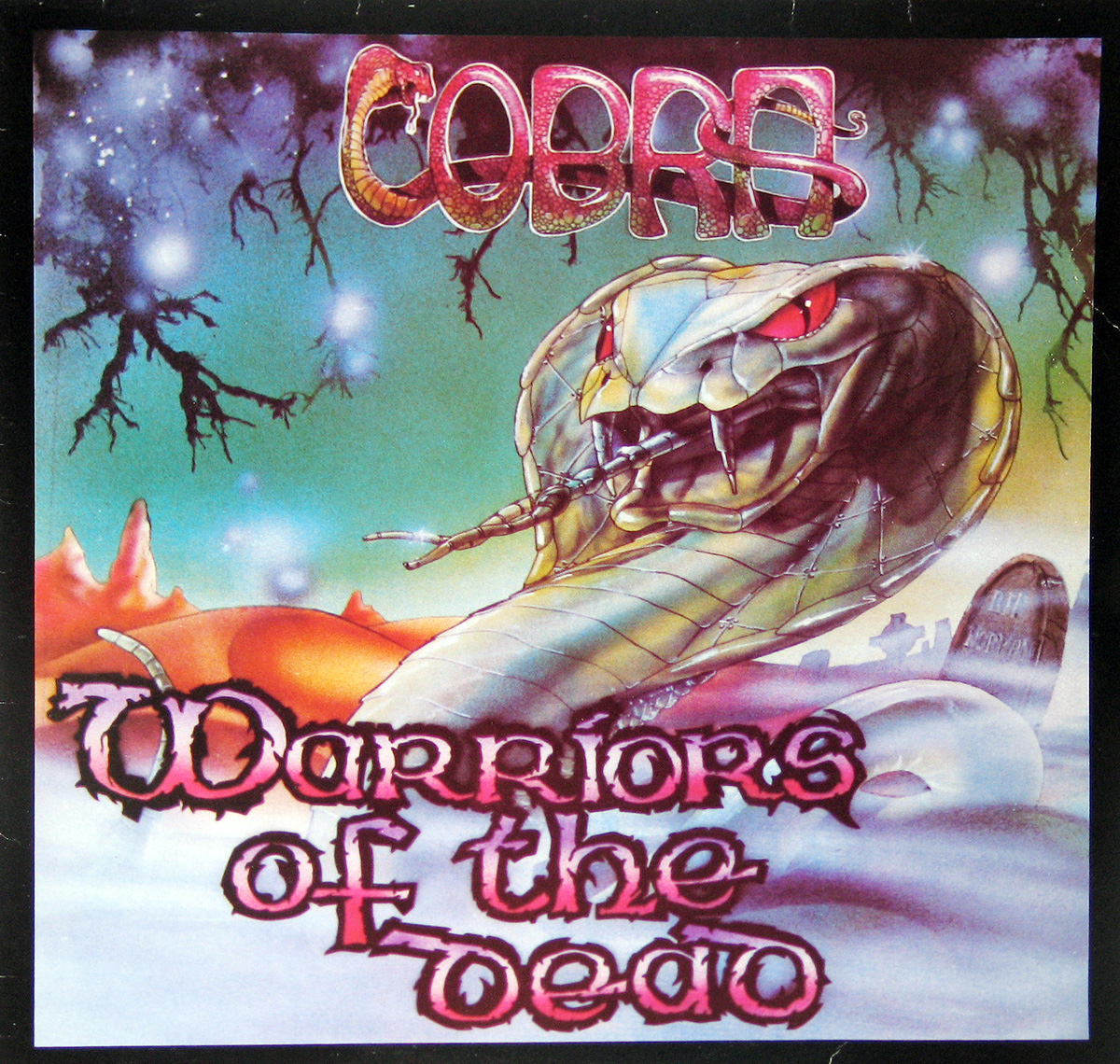 large album front cover photo of: COBRA -  Warriors of the Dead 