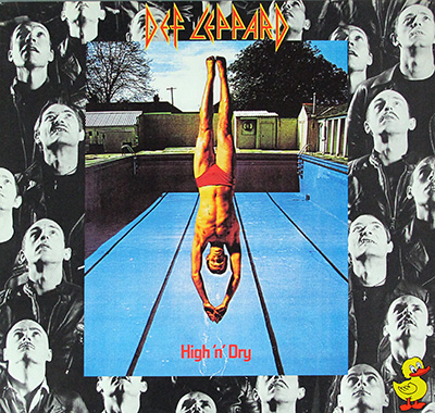 Thumbnail of DEF LEPPARD - High 'n' Dry 12" LP album front cover