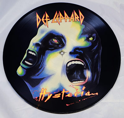 Thumbnail of DEF LEPPARD - Hysteria Picture Disc album front cover