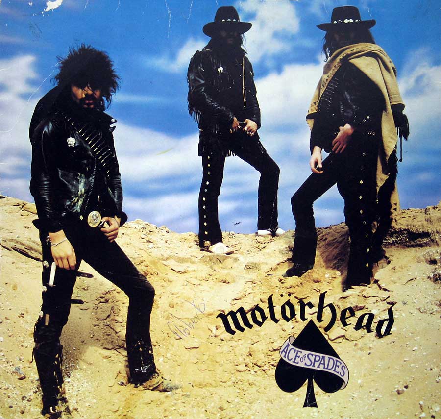 Album Front Cover Photo of MOTORHEAD - Ace Of Spades 12" Vinyl LP 