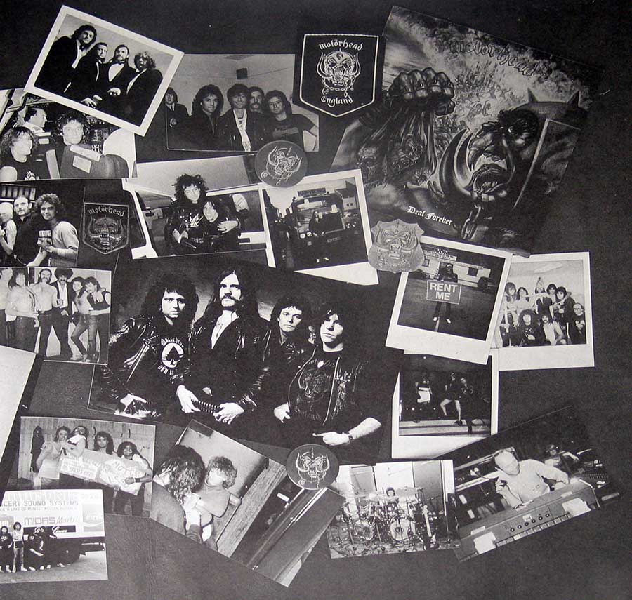 Photo One Of The Original Custom Inner Sleeve MOTORHEAD - Orgasmatron Hard Rock, British Heavy Metal 