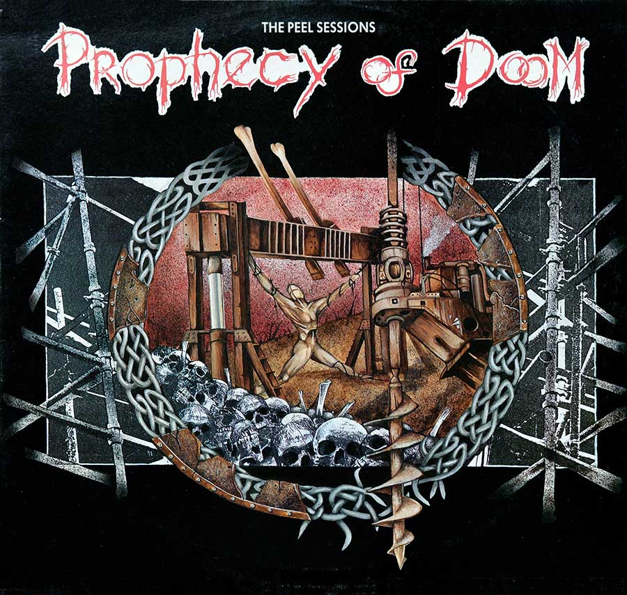 Front Cover Photo Of PROPHECY OF DOOM - The Peel Sessions (1990,UK) NWOBHM 12" LP ALBUM VINYL