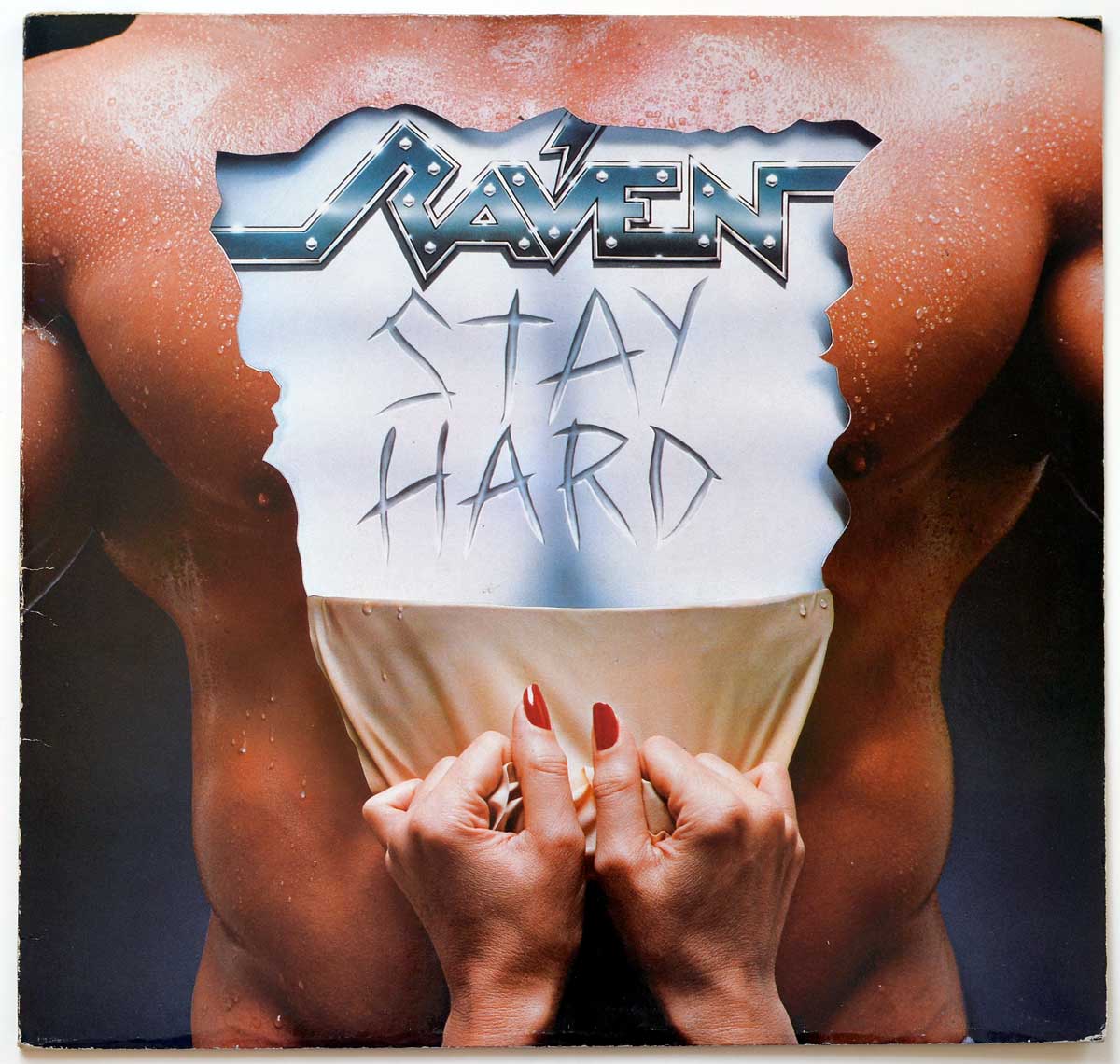 High Quality Photo of Album Front Cover  "RAVEN - STAY HARD"
