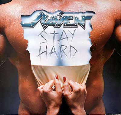  RAVEN - Stay Hard ( 1985, Germany ) 12" LP