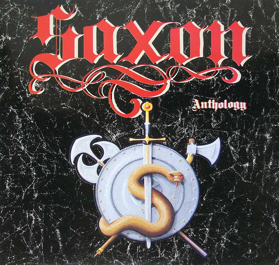 large album front cover photo of: SAXON - Anthology 