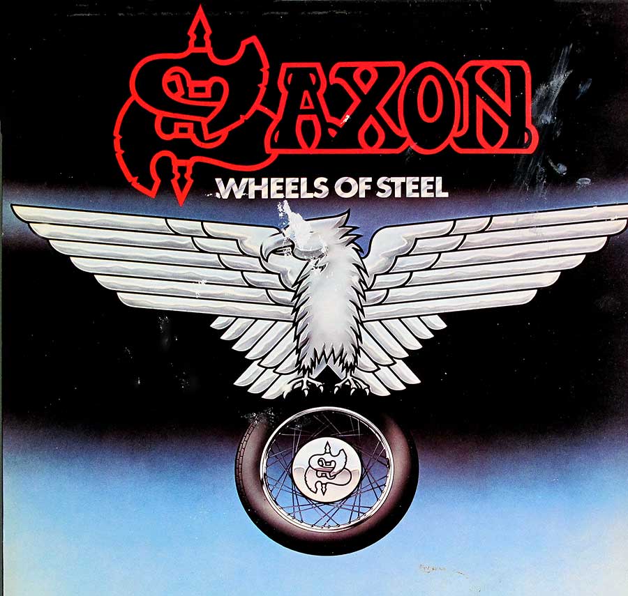 Front Cover Photo Of SAXON - Wheels Of Steel ( UK Release )