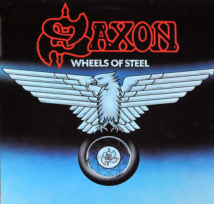 Front Cover Photo Of SAXON - Wheels Of Steel ( France )