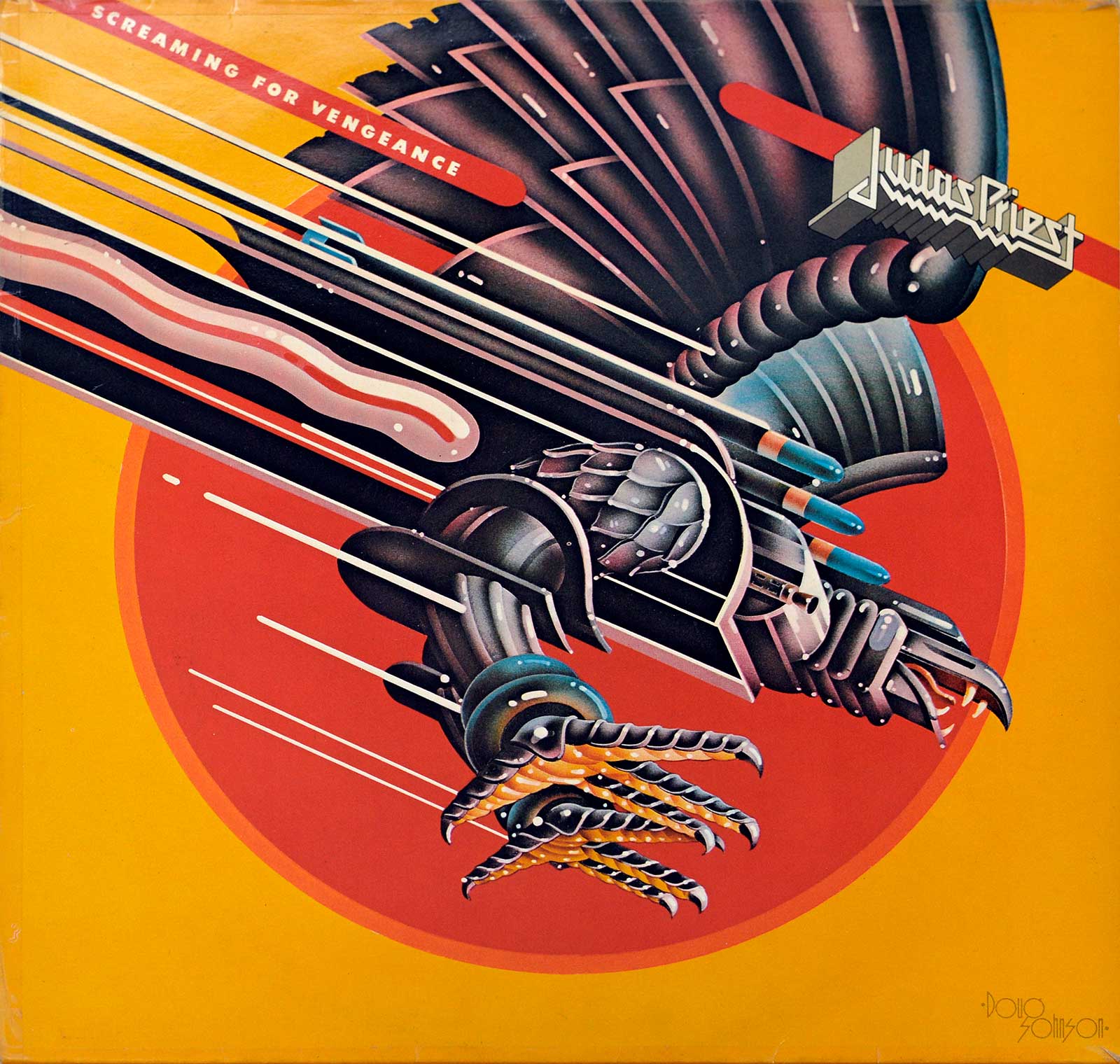 Album Front Cover Photo of JUDAS PRIEST - Screaming For Vengeance 
