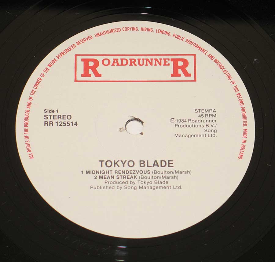 High Resolution Photo #12 TOKYO BLADE Midnight Rendez Vous https://vinyl-records.nl 