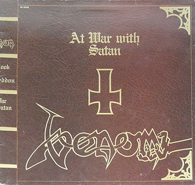 Thumbnail of VENOM - At War with Satan .  album front cover