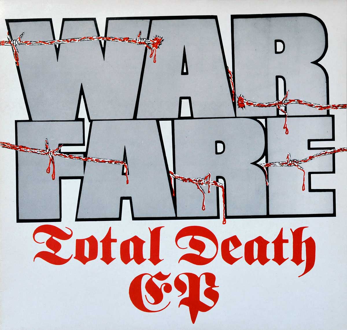 High Quality Photo of Album Front Cover  "WARFARE Total Death"