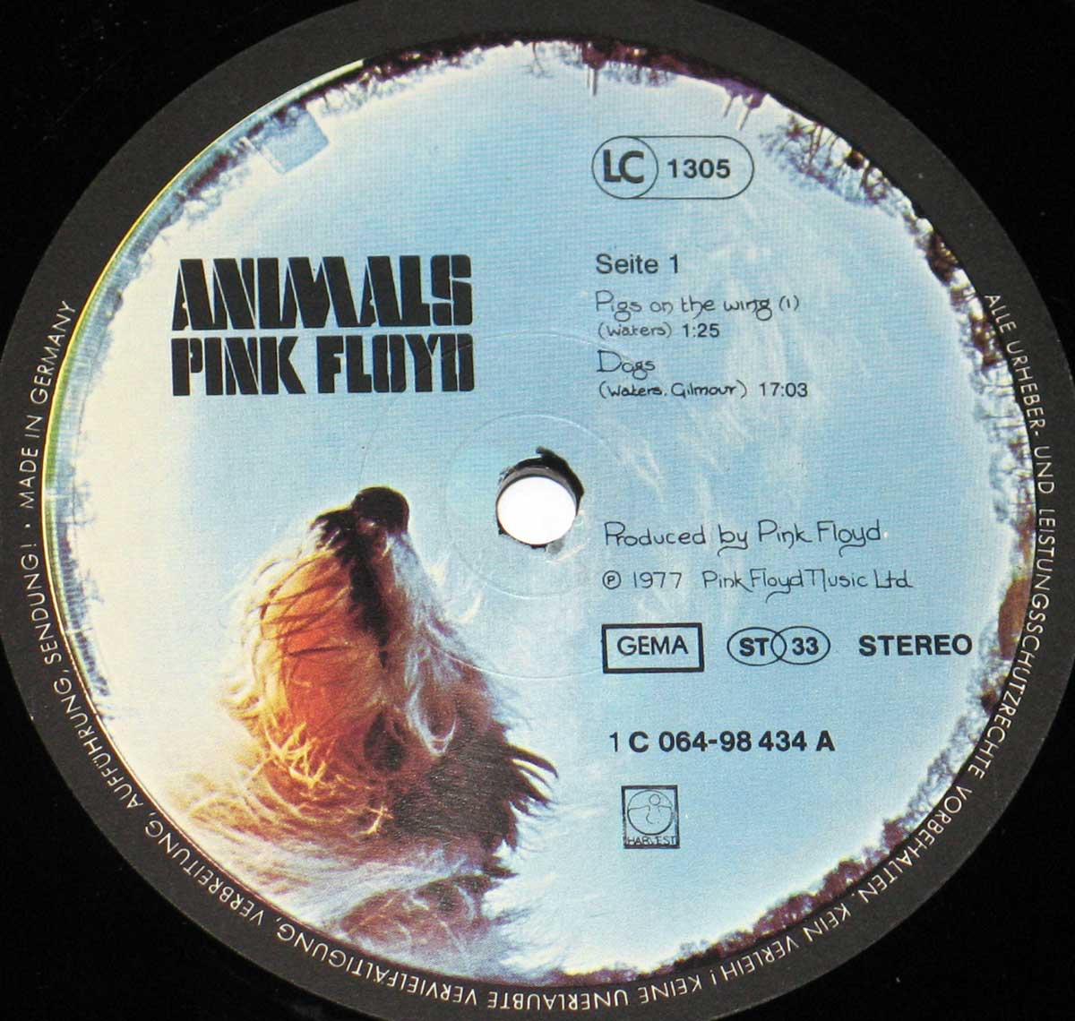 High Resolution Photo #4 Pink Floyd Animals Germany DE1 