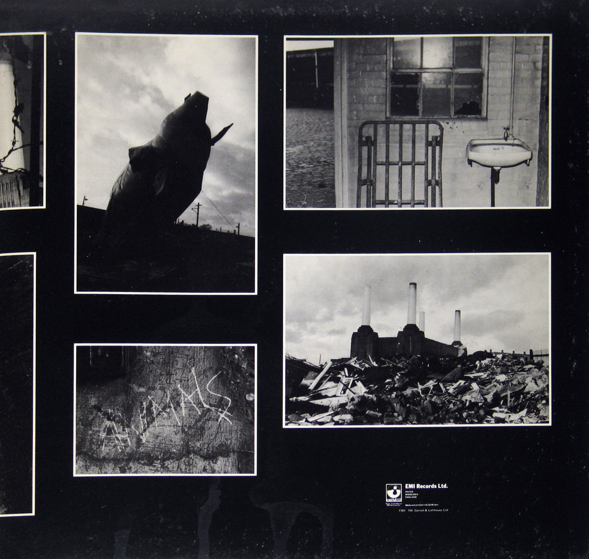 PINK FLOYD Animals Gt Britain 1st Pressing - Rare 1977 Harvest 