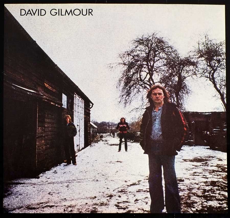 DAVID GILMOUR - Self-Titled German Release Gatefold Cover 12" LP ALBUM VINYL front cover https://vinyl-records.nl