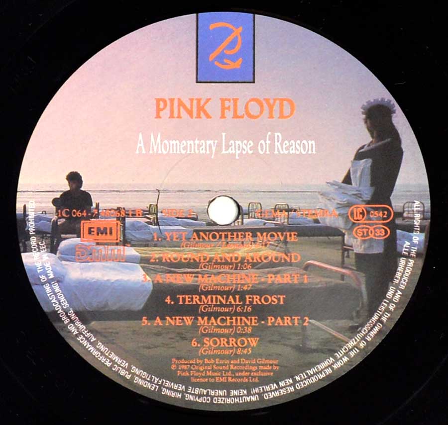 High Resolution Photo #17 PINK FLOYD - A Momentary Lapse of Reason https://vinyl-records.nl 