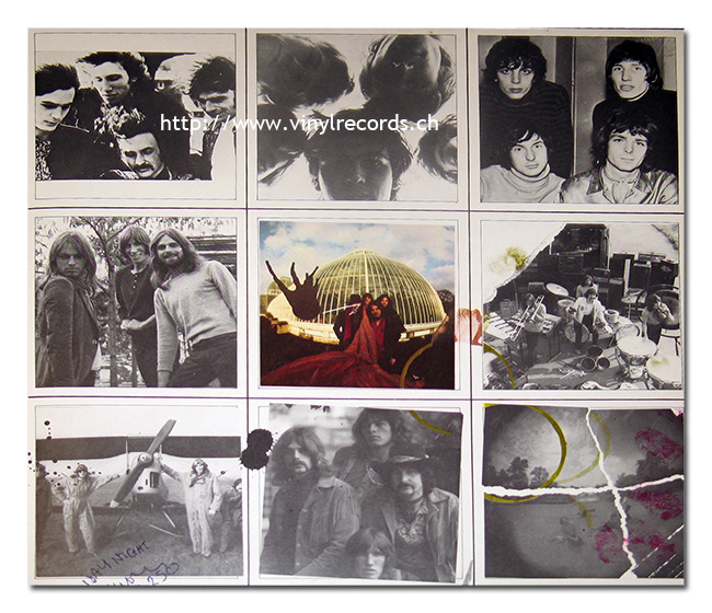 Photos of the LP's cover: PINK FLOYD - A Nice Pair, The Piper at the Gates of Dawn, A Saucerful of Secrets 