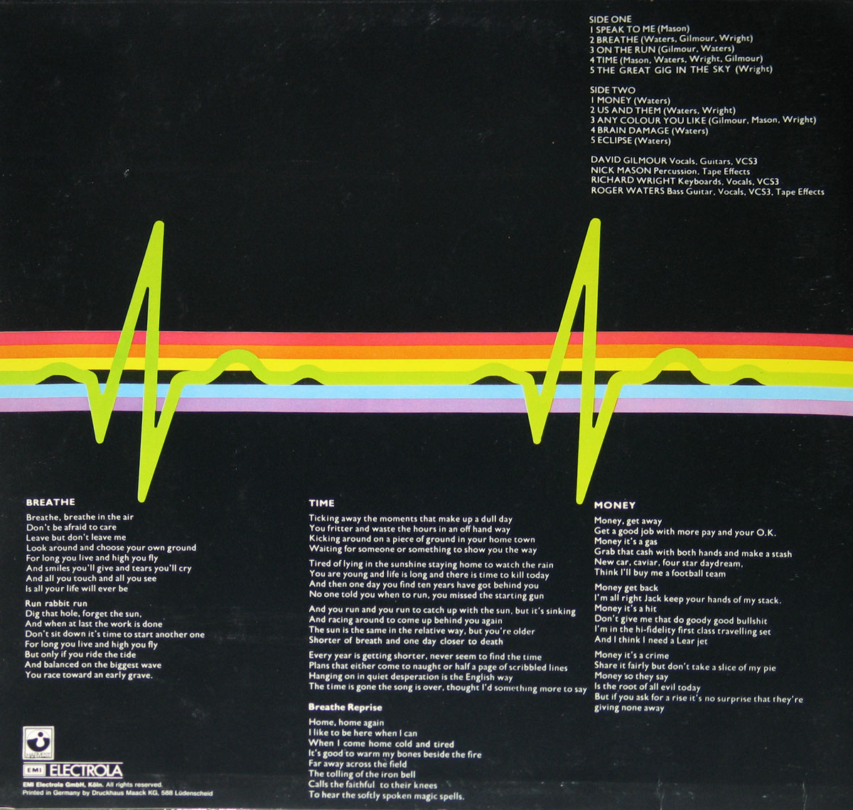 Vinile Pink Floyd - The Dark Side Of The Moonlp