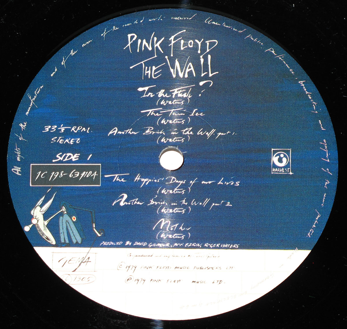 PINK FLOYD The Wall German release Album Cover Gallery & 12 Vinyl LP  Discography Information #vinylrecords