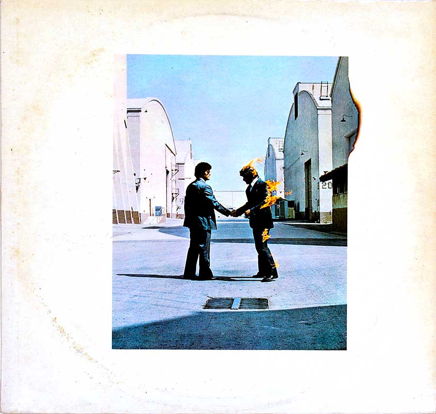 Front Cover Photo Of PINK FLOYD - Wish You Were Here 12" Vinyl LP Album 