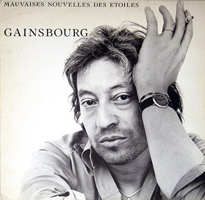 SERGE GAINSBOURG - Mauvaise Nouvelles des Etoiles album front cover vinyl LP album https://vinyl-records.nl