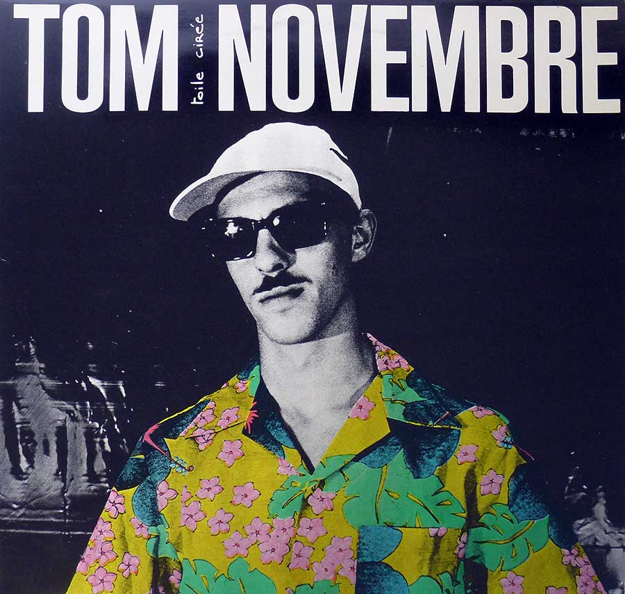 TOM NOVEMBRE - Toile Ciree Original France 12" LP Vinyl Album front cover https://vinyl-records.nl