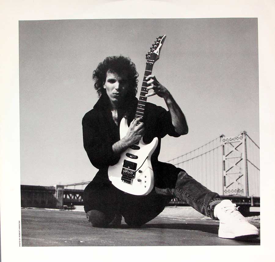 JOE SATRIANI Surfing With The Alien Orig UK 12" LP Vinyl Album custom inner sleeve