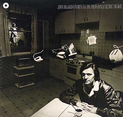 Thumbnail of JOHN MCLAUGHLIN WITH THE ONE TRUTH BAND - Electric Dreams 12" Vinyl LP Album front cover