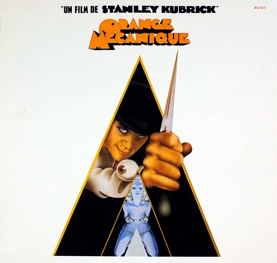 Orange Mecanique, Clockwork Orange Stanley Kubrick UK Green Label OST 12" LP Vinyl Album
 front cover https://vinyl-records.nl