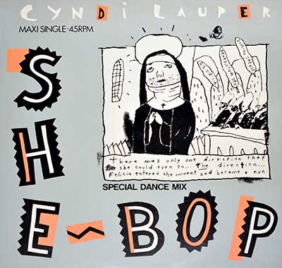 Thumbnail of CYNDI LAUPER - She-Bop 12" Maxi-Single
 album front cover