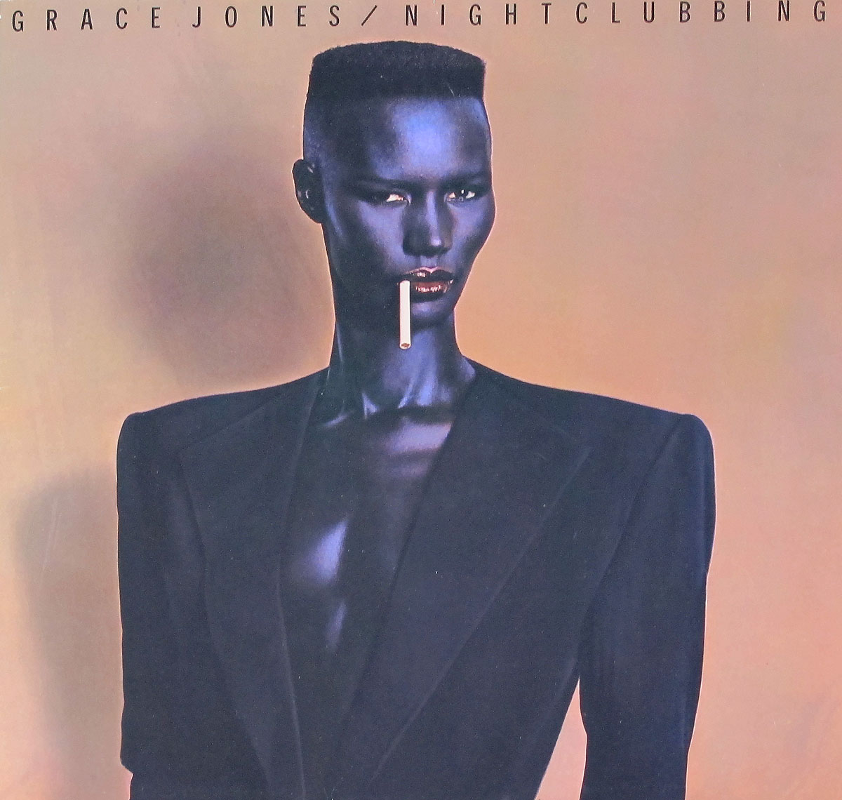 Album Front Cover of GRACE JONES  NIGHTCLUBBING